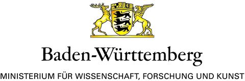Das Logo von Baden-Würrtemberg, dem Ministerium für Wissenschaft, Forschung und Kunst.
