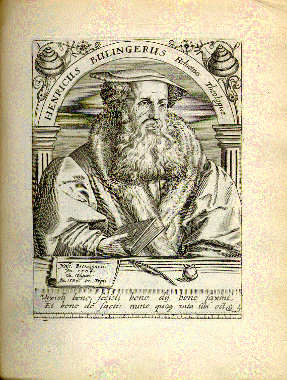 Bullinger, Heinrich (1504-1575); Schweizer Theologe = Q4