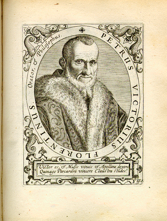 Vettori, Pietro (Petrus Victorius; 1499-1585); Humanist = Fff4