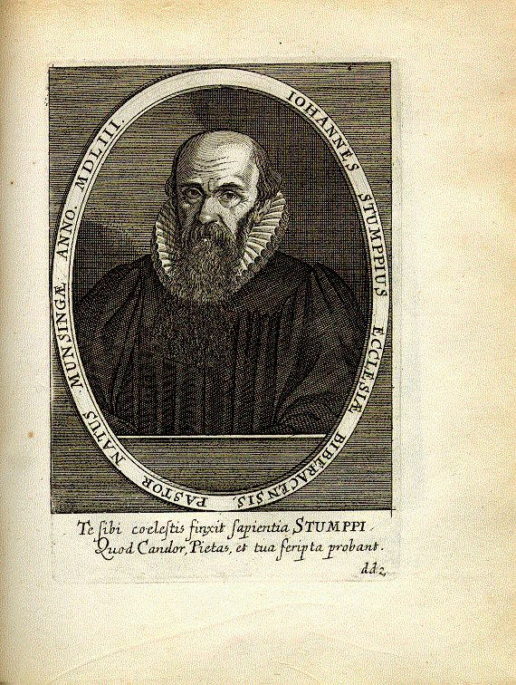 Stumpp, Johannes (geb. 1553); Pastor zu Biberach = dd2