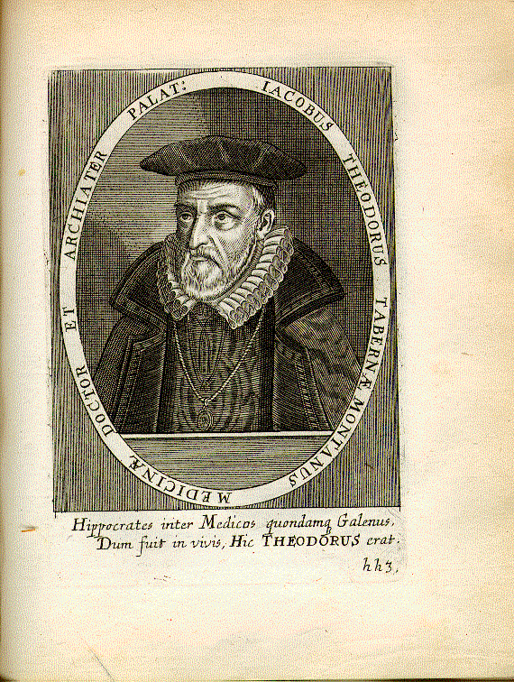 Theodorus, Jacobus (1520-1590); Arzt = hh3