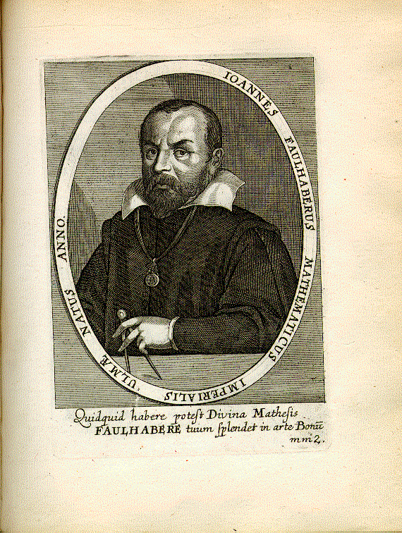Faulhaber, Johann (1580-1635); Mathematiker = mm2