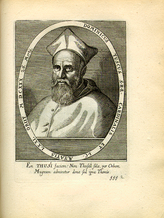 Tuschi, Domenico (1534-1620); Kardinal, Jurist = ggg2