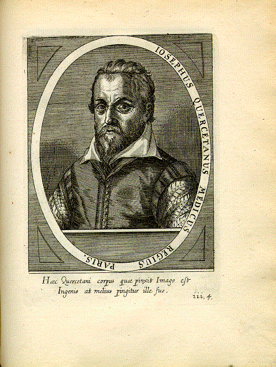 DuChesne, Joseph (Josephus Quercetanus; 1544-1609); Alchemist, Arzt = iii4