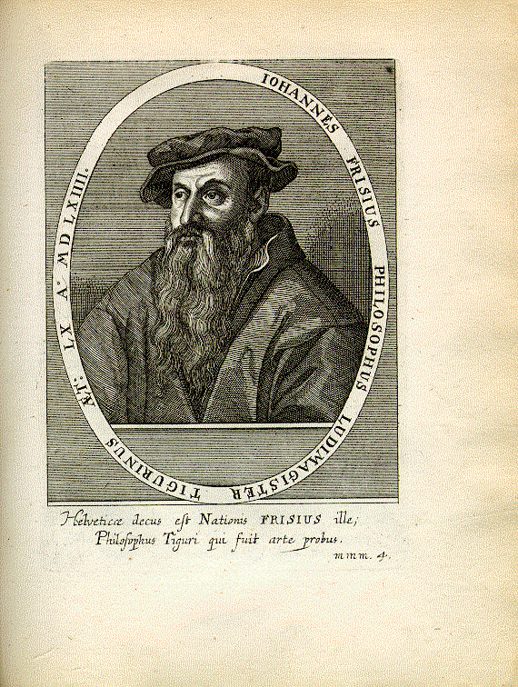 Fries, Johannes (1505-1565); Humanist, Pädagoge = mmm4