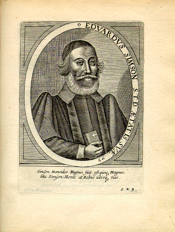 Simpson, Edward (1578-1651); reformierter Theologe = e*3