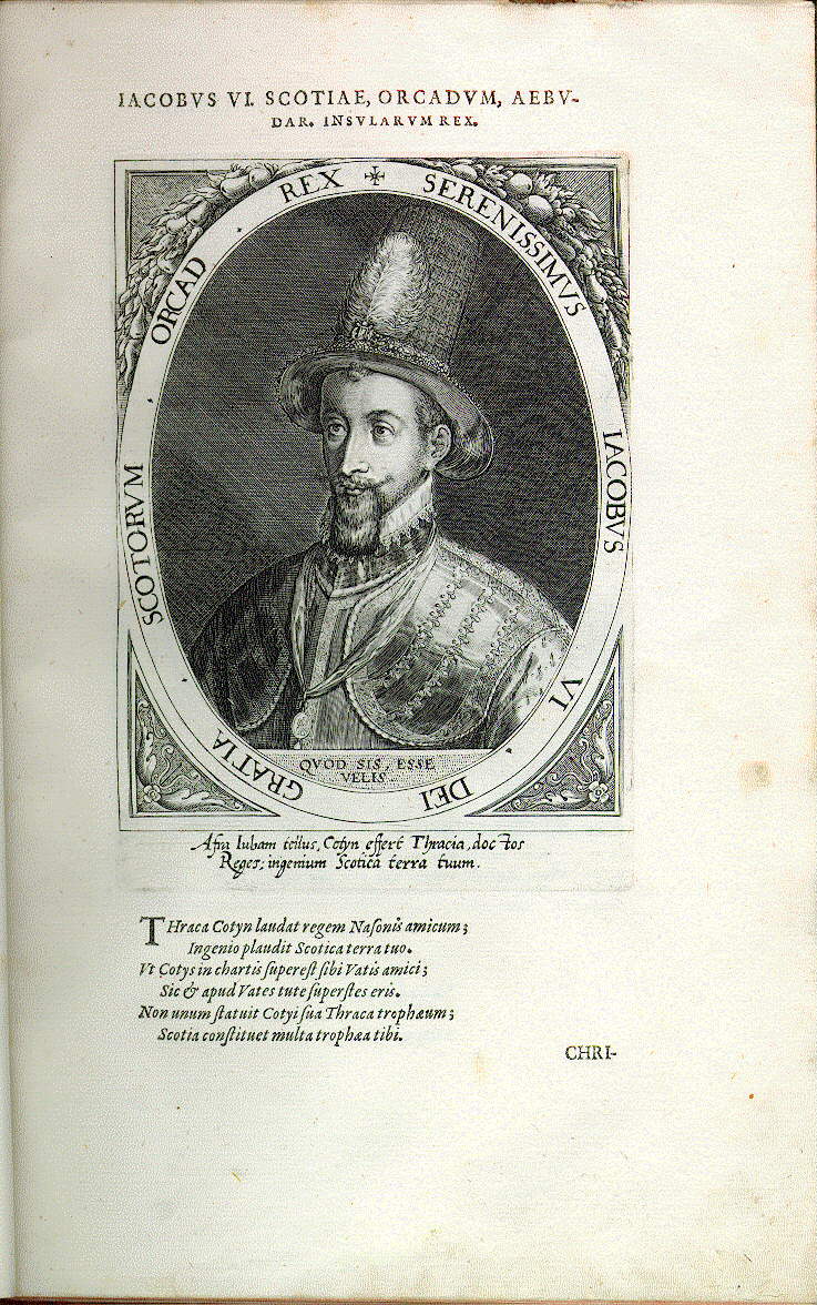 Jakob VI., König von Schottland (*1566, reg. 1567-1625)