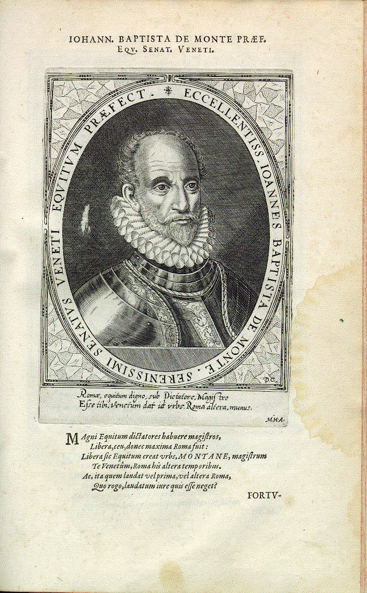 Giovanni Battista de Monte, Präfekt der venezianischen Reiterei