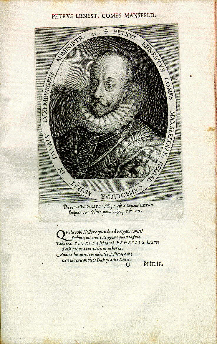 Peter Ernst Graf Mansfeld (1519-1604), Heerführer