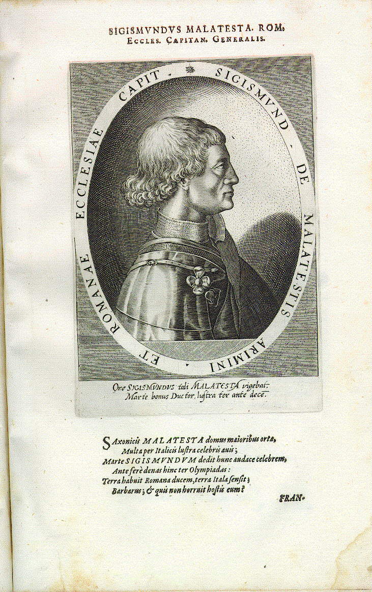 Sigismondo Malatesta, Generalhauptmann der Kurie (1417-1468)
