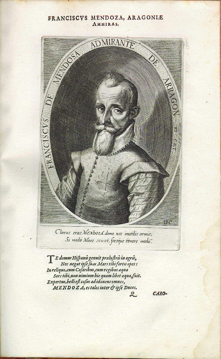 Francisco de Mendoza (gest. 1623), Admiral von Aragonien