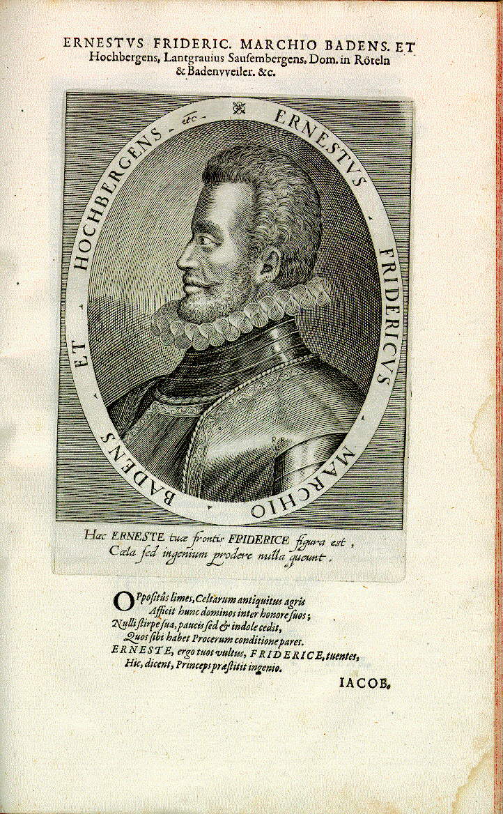 Ernst Friedrich, Markgraf von Baden (*1562, reg. 1577-1604)