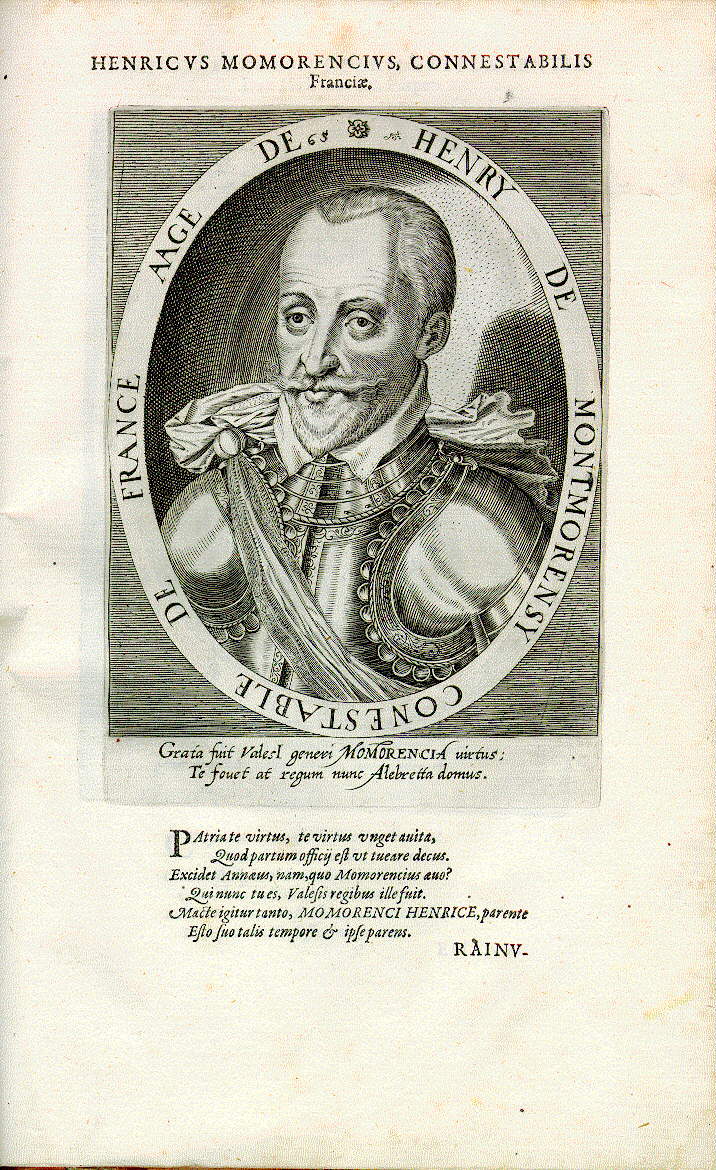 Henri, Graf von Damville, Herzog von Montmorency (1534-1614), Marschall