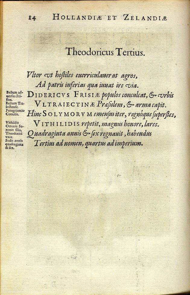4. Dietrich III. (993-1039) - Text