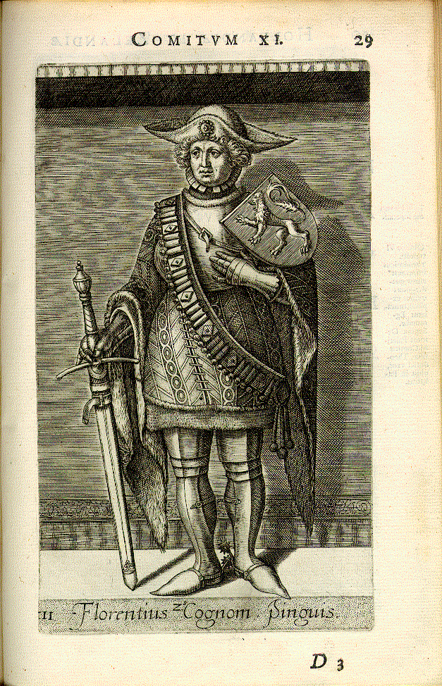 11. Floris II. der Dicke (1092-1123) - Porträt