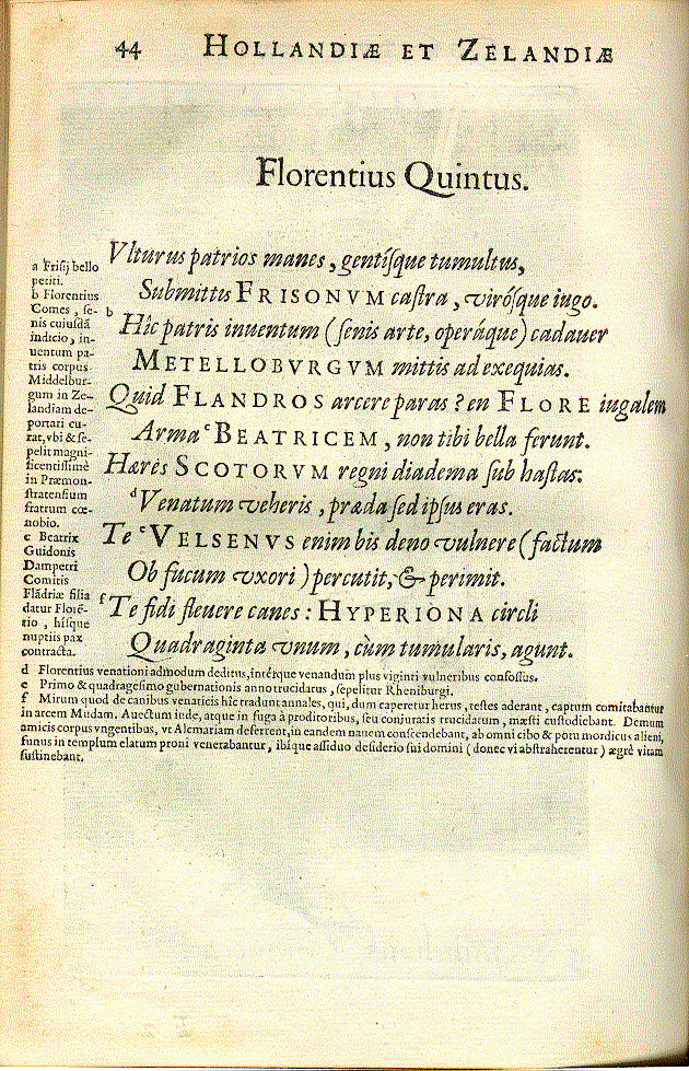 19. Floris V. (1255-1296) - Text