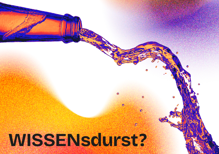 Ein Flasche wird schrägt gehalten, sodass Flüssigkeit aus ihr herausläuft.