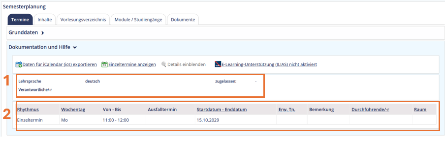 Screenshot zur Veranschaulichung