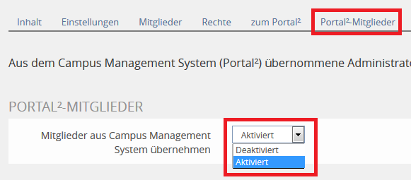 Screenshot zur Veranschaulichung