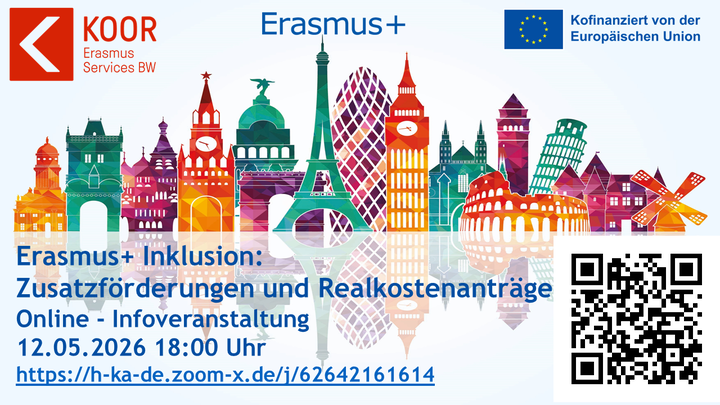 Einladung zur Infoveranstaltung mit QR colde