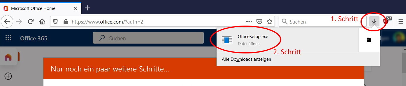 Screenshot zur Veranschaulichung des Geschriebenen