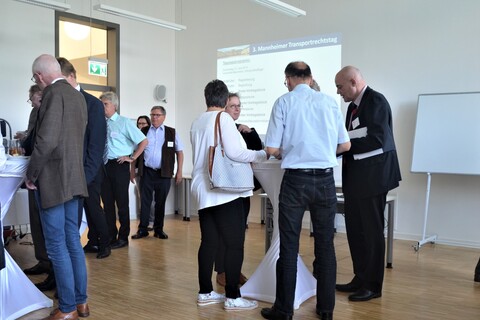 Pause zwischen Vorträgen