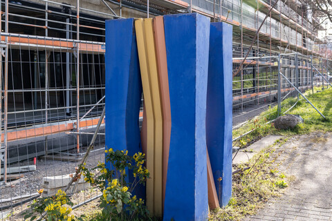 Bunte Skulptur 