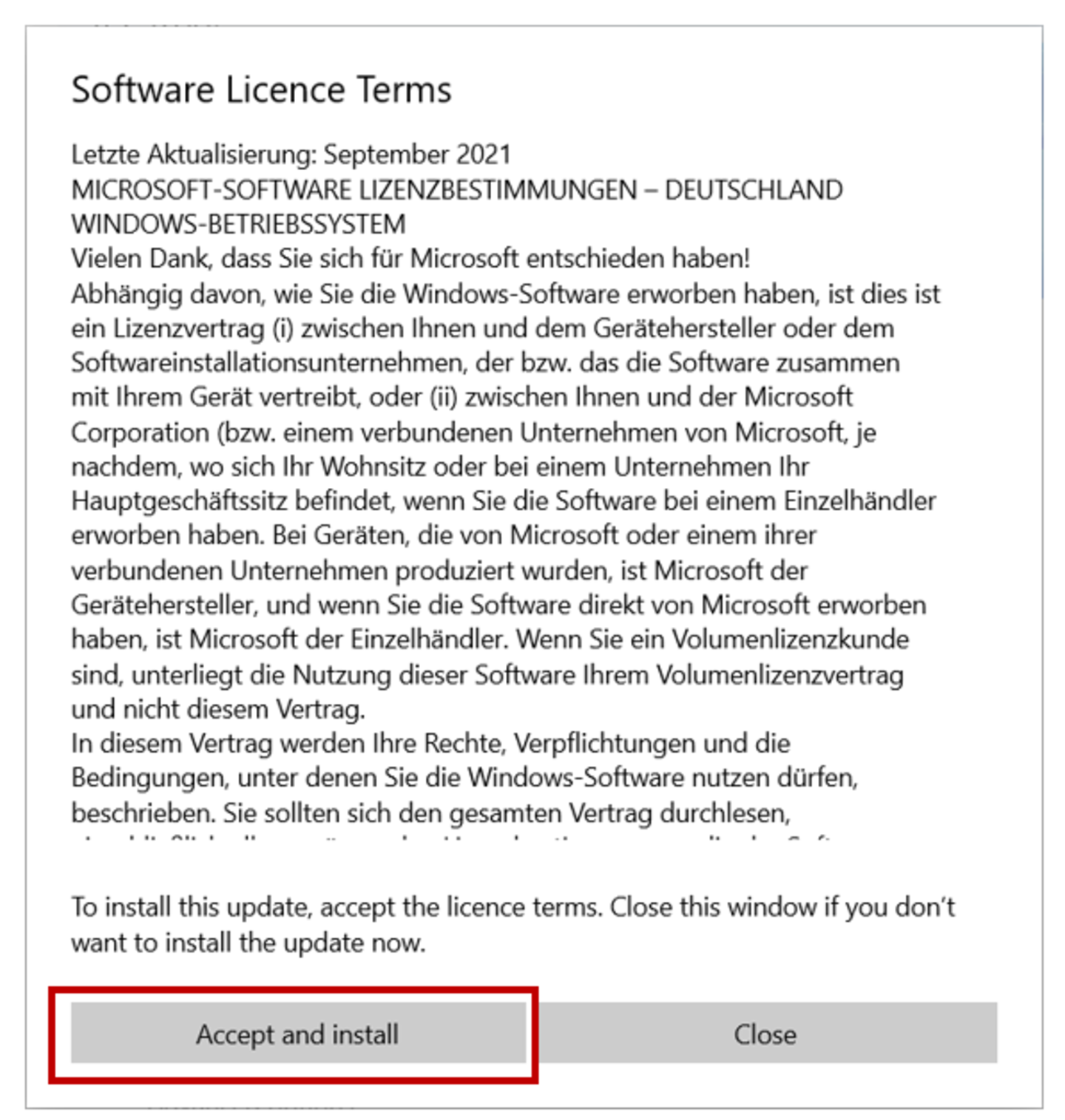 Screenshot to illustrate the written instructions.