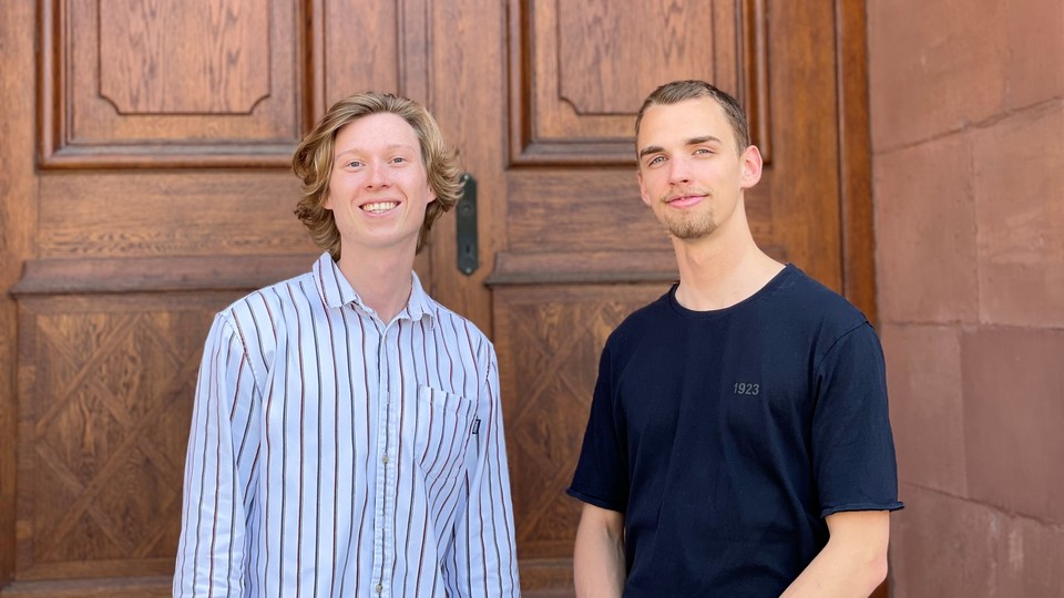 Julien Vogel und Oskar Latussek: Gründer von GoMeal