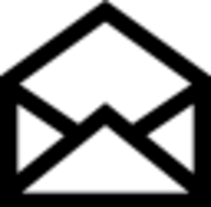Icon geöffneter Brief