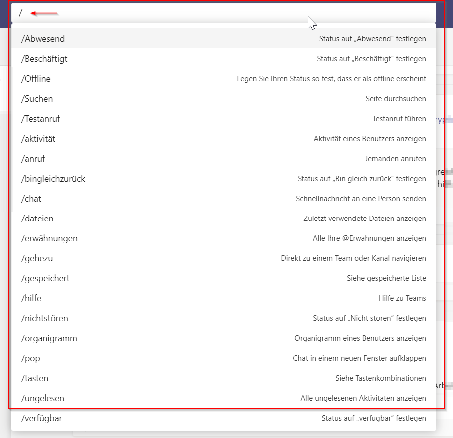 Screenshot zur Veranschaulichung des Geschriebenen