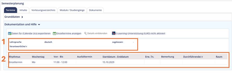 Screenshot zur Veranschaulichung