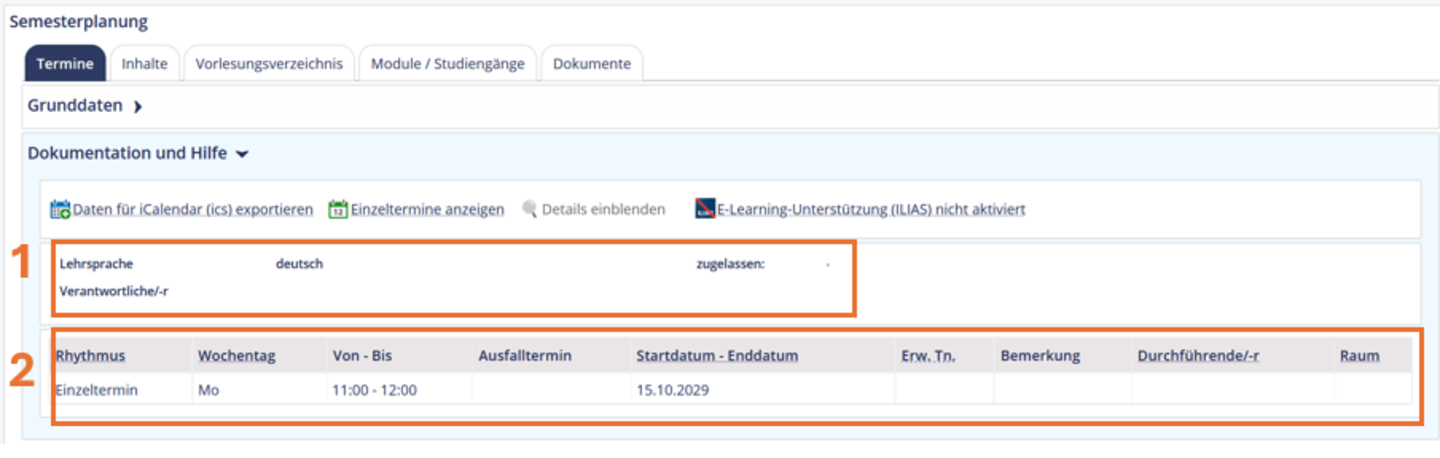 Screenshot zur Veranschaulichung