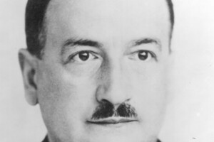 Schwarzweiß-Passfoto von Otto Selz.