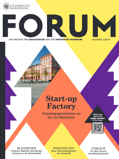 Das Cover des FORUM 1/2025