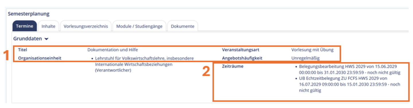 Screenshot zur Veranschaulichung