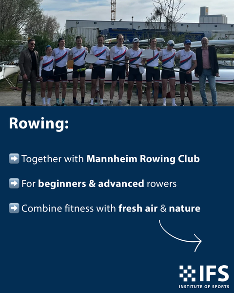 The Mannheim rowing team 