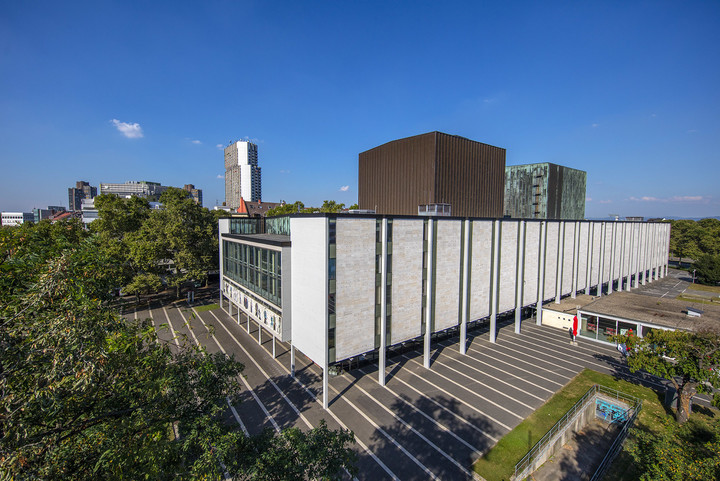 Außenansicht des Nationaltheaters Mannheim