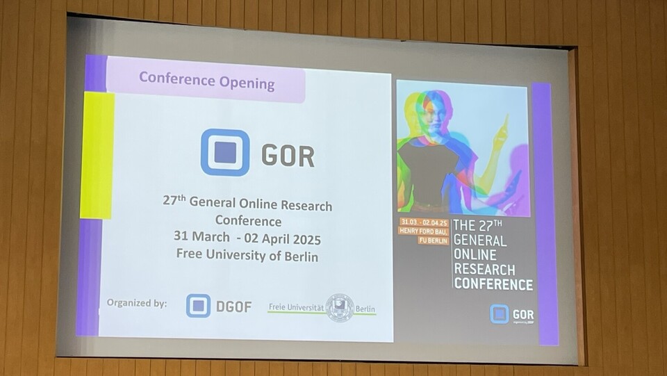 Powerpointfolie "GOR 2025 Conference Opening"