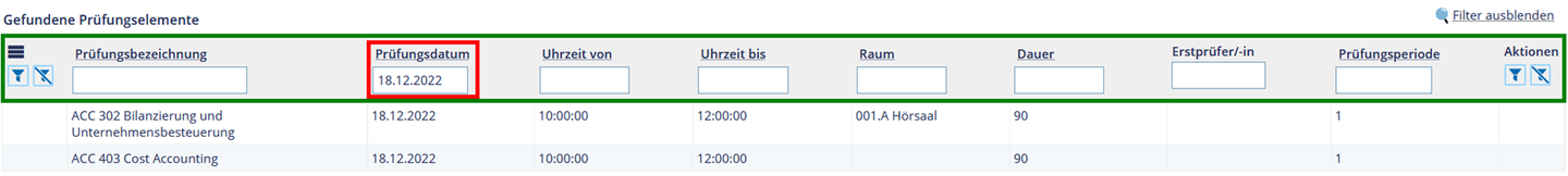 Screenshot zur Veranschaulichung