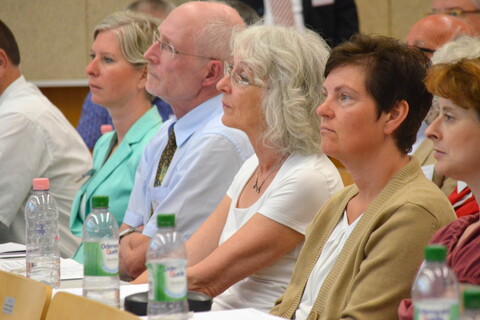 Gespanntes Publikum
