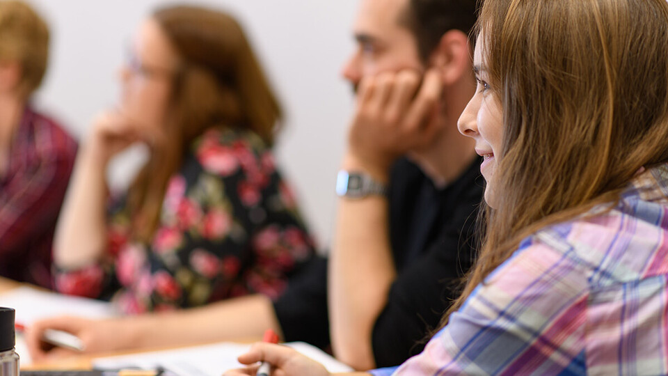 Studierende in der Vorlesung