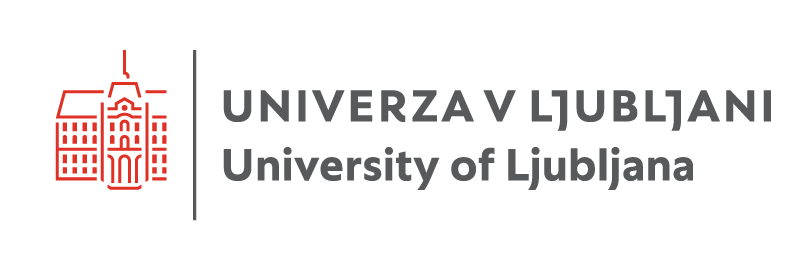 Logo der Universität Ljubljana.