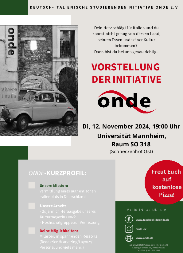 Flyer zur Veranstaltung