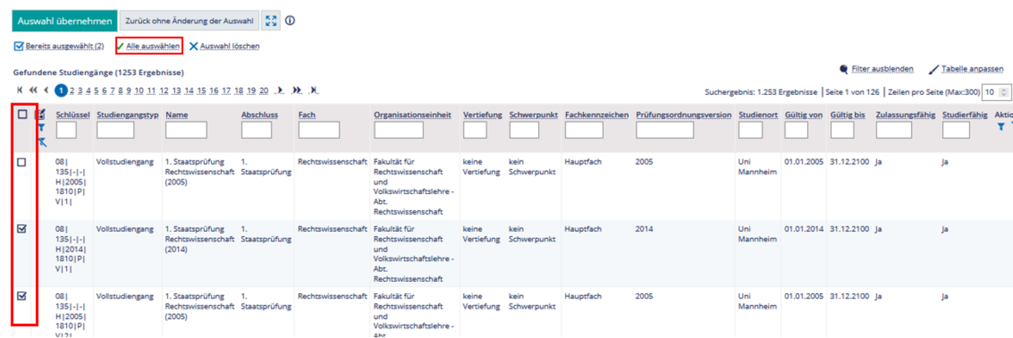 Screenshot zur Veranschaulichung
