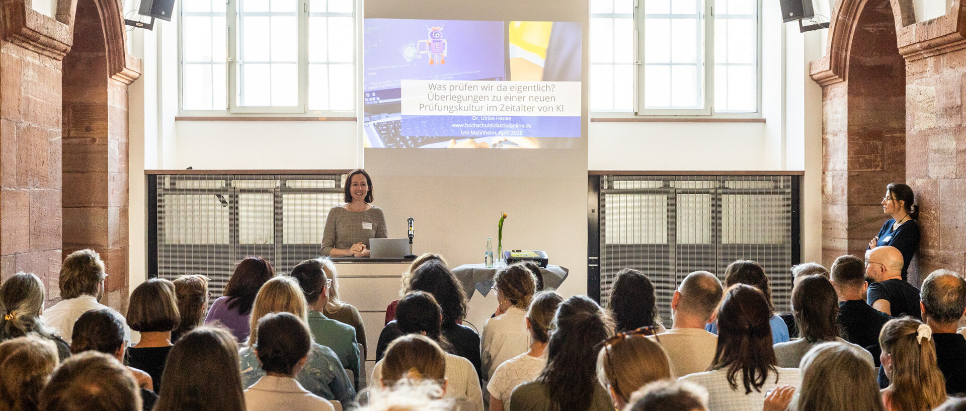 Aufnahme in den Katakomben am Tag der Lehre 2026