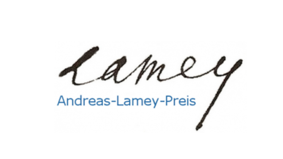 Schriftzug "Andreas-Lamey-Preis"