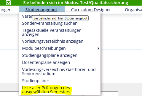 Screenshot zur Veranschaulichung