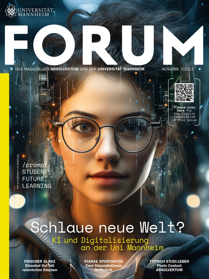 Titelbild des FORUM. Link führt zur PDF-Version des Magazins.