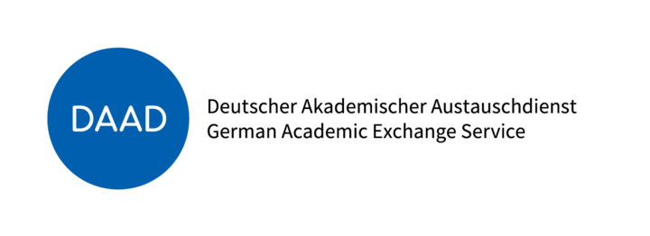 Logo DAAD Deutscher Akademischer Auslandsdienst. German Academic Exchange Service.